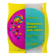Коржі вафельні для торта Веселка Lekorna м/у 90г