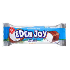 Цукерки глазуровані Кокос Eden Joy Zhytomyr Lasoshchi м/у 40г