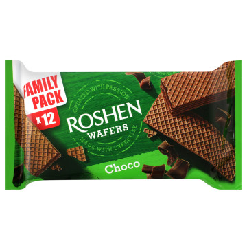 Вафлі Choco Wafers Roshen м/у 216г