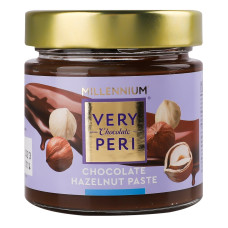 Паста горіхова з фундука з додаванням какао Very Peri Millennium с/б 230г Паста горіхова з фундука з додаванням какао Very Peri Millennium с/б 230г
