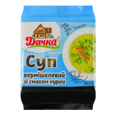 Суп вермішелевий зі смаком курки Дачка м/у 150г