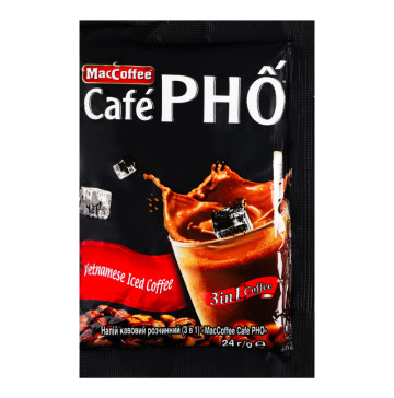 Напій кавовий розчинний 3в1 Cafe PHO МасCoffee м/у 24г