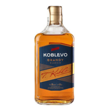 Бренді 0.5л 40% виноградний Classic Koblevo пл
