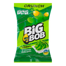 Арахіс жарений солоний в хрусткій оболонці Васабі Crunch Big Bob м/у 90г