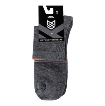 Шкарпетки чоловічі MovementStandard №MS M0211S 51 42-43 сірий меланж