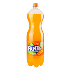 Напій безалкогольний сильногазований соковмісний на ароматизаторах Fanta з апельсиновим соком п/пл 1.75л