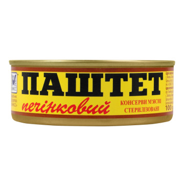 Паштет печінковий Онисс з/б 100г