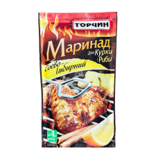 Маринад для курки та риби Соєво-імбирний Торчин д/п 175г