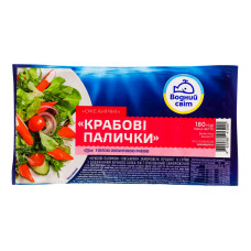 Палички крабові заморожені Океанічні Водний світ в/у 180г