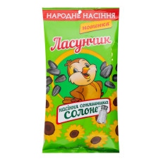 Насіння соняшника смажене солоне Ласунчик м/у 140г