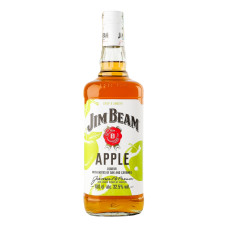 Лікер 1л 32.5% міцний Apple Jim Beam пл