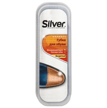 Губка для взуття безбарвна Silver 1шт