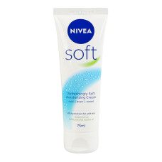 Крем для обличчя рук та тіла інтенсивний зволожуючий Soft Nivea 75мл