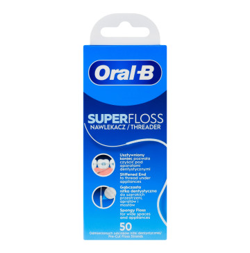 Нитка зубна Супер флосс Oral-B 50шт
