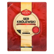 Сыр 45% нарезка Krolewski Sierpc лоток 150г