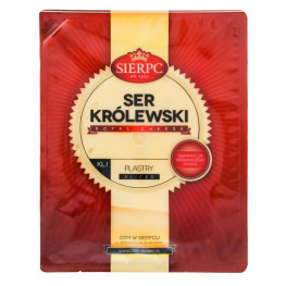 Сир 45% нарізка Krolewski Sierpc лоток 150г