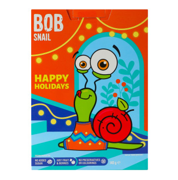 Набір продукції з іграшкою та стікером Різдвяний бокс Bob Snail к/у 140г