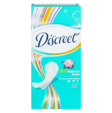 Прокладки щоденні Waterlily Deo Discreet 20шт