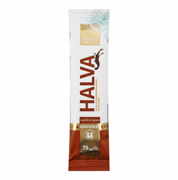 Халва соняшникова ванільна глазурована Zolotoi vek м/у 70г