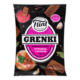 Грінки житні Холодець з хроном Grenki Flint м/у 100г