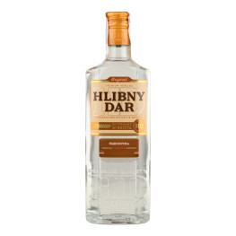 Горілка 0.37л 40% Пшенична Hlibny Dar пл