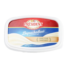 Сир плавлений 45% Вершковий President п/у 160г Сир плавлений 45% Вершковий President п/у 160г