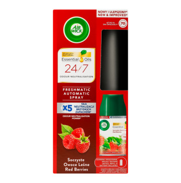 Освіжувач повітря автоматичний Red Berries Freshmatic Air Wick 250мл