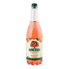 Сидр 950мл 4.7% звичайний шипучий солодкий Персик-гуава Somersby п/пл
