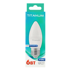 TITANUM LED ЛАМПА C37 5W E27 4100K