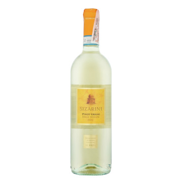 Вино 0.75л 11.5% біле сухе Pinot Grigio Sizarini пл