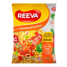 Локшина швидкого приготування зі смаком смаженої курки Reeva м/у 85г