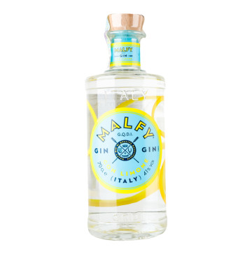 Джин 700мл 41% зі смаком лимона Con Limone Malfy пл Джин 700мл 41% зі смаком лимона Con Limone Malfy пл