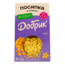 Посипка кондитерська фігурна Манго Добрик к/у 50г
