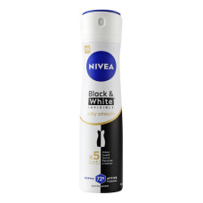 Антиперспірант Гладкий шовк Чорне та біле Невидимий Nivea 150мл