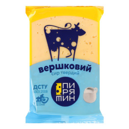 Сир 50% твердий Вершковий Пирятин м/у 160г