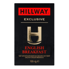 Чай чорний байховий листовий English Breakfast Hillway к/у 100г