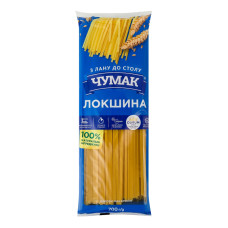Вироби макаронні клас екстра група А Локшина Чумак м/у 700г