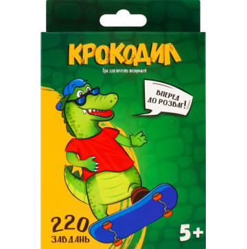 Гра настільна Крокодил Strateg 30339