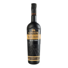 Бренді виноградний витриманий Reserve Black Barrel Aznauri 40% с/пл 500мл