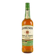 Віскі 700мл 40% ірландське Triple Triple Jameson пл