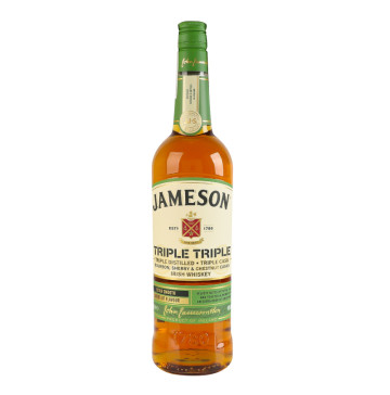 Віскі 700мл 40% ірландське Triple Triple Jameson пл