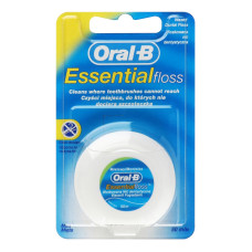 Нитка зубна вощена 50м Mentolos Essential floss Oral-B 1шт