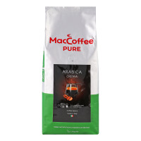 Кава натуральна смажена в зернах Arabica Crema Pure MacCoffee м/у 1кг