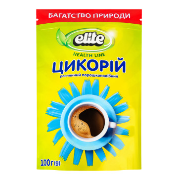 Цикорій розчинний порошкоподібний Elite д/п 100г