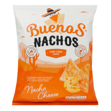Чипси кукурудзяні зі смаком начо сиру Nachos Buenos м/у 90г