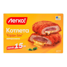 Котлета заморожена Кордон блю Легко! к/у 315г Котлета заморожена Кордон блю Легко! к/у 315г