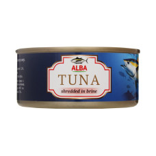 Тунець салатний у власному соку Alba Food ж/б 150г Тунець салатний у власному соку Alba Food ж/б 150г