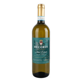 Вино біле сухе Pinot Grigio Decordi 12% с/пл 750мл