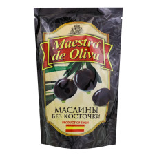Маслини без кісточки Maestro de Oliva д/п 170г Маслини без кісточки Maestro de Oliva д/п 170г
