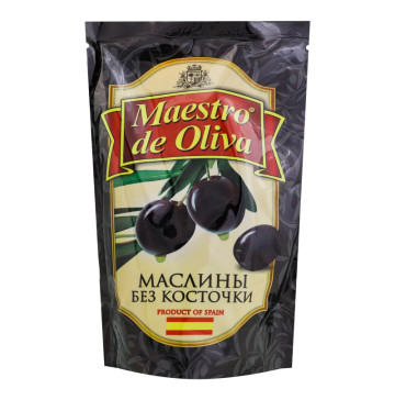Маслини без кісточки Maestro de Oliva д/п 170г Маслини без кісточки Maestro de Oliva д/п 170г